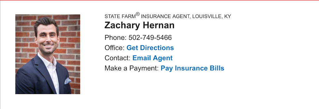 Zachary Hernan - State Farm Insurance Agent | 10116 Taylorsville Rd, Louisville, KY 40299, USA | Phone: (502) 749-5466