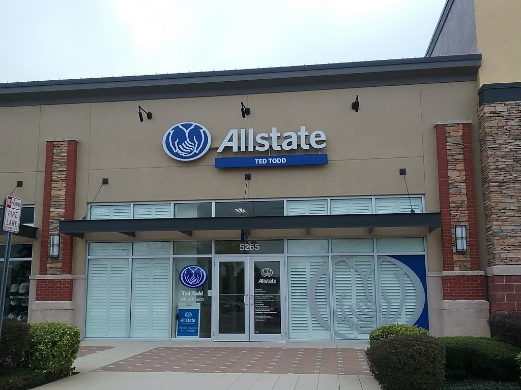 Ted Todd: Allstate Insurance | 5265 University Pkwy Unit 107, University Park, FL 34201, USA | Phone: (941) 371-6600