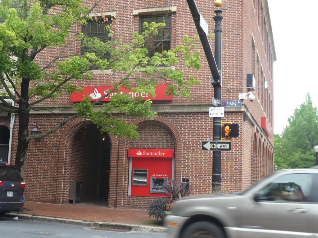 Santander Bank | 100 E King St, Lancaster, PA 17602, USA | Phone: (717) 393-0705