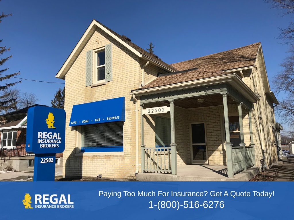 Regal Insurance Brokers | 22502 Adelaide Rd, Mount Brydges, ON N0L 1W0, Canada | Phone: (519) 264-2220