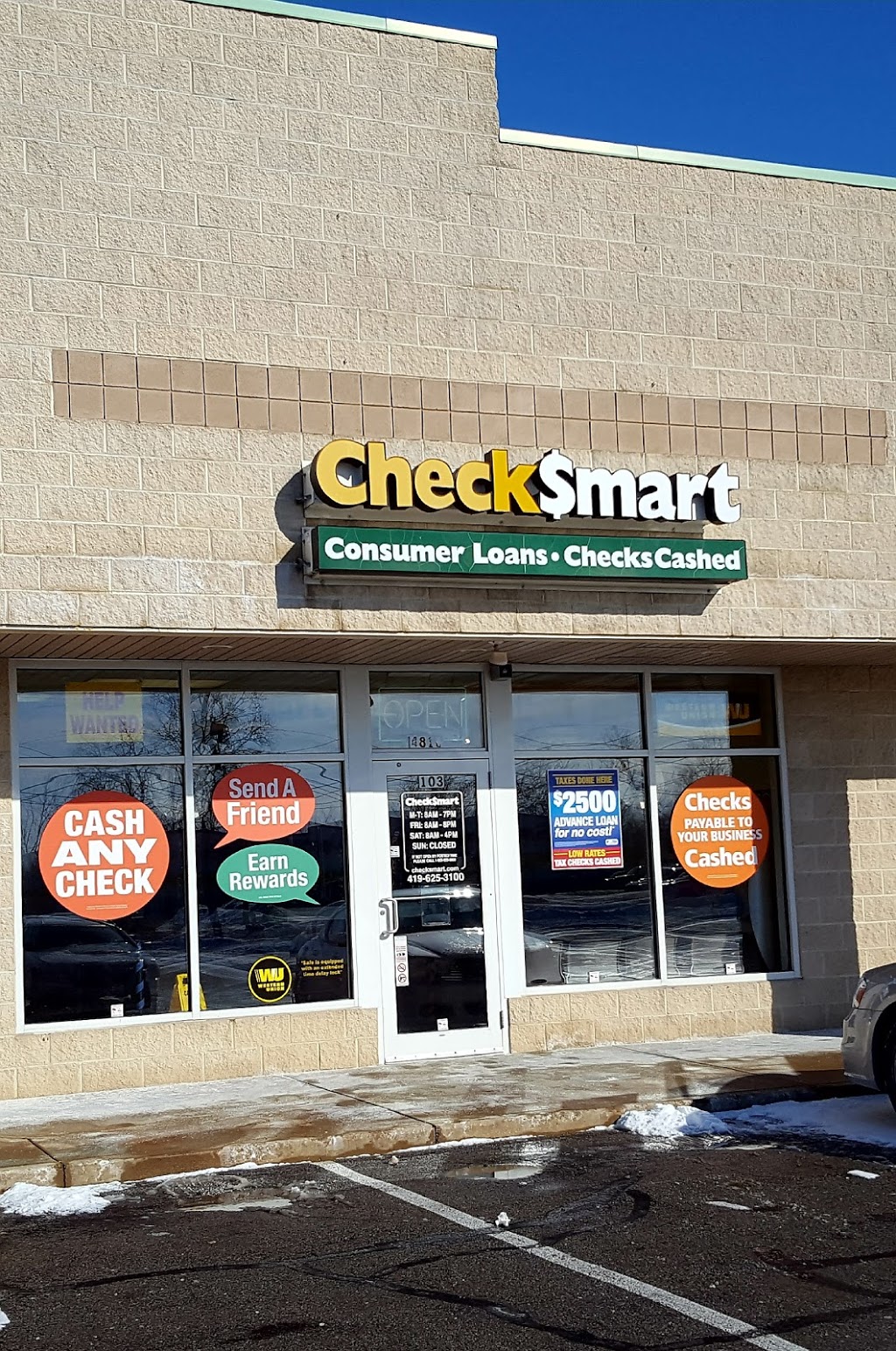 CheckSmart | 4816 Milan Rd, Sandusky, OH 44870, USA | Phone: (419) 625-3100