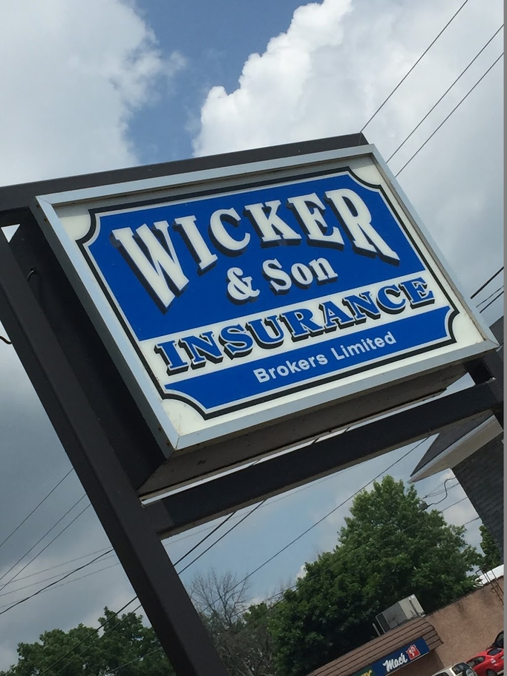 Wicker & Son Insurance Brokers Ltd | 425 Main St, Port Dover, ON N0A 1N0, Canada | Phone: (519) 583-2900