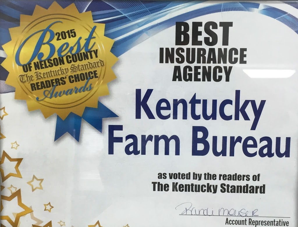 Kentucky Farm Bureau Insurance - Brent Smith | 33 Patriot Dr, Bardstown, KY 40004, USA | Phone: (502) 350-9183