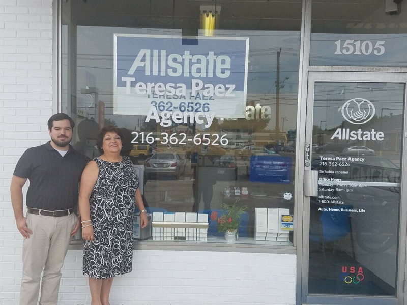 Teresa C. Paez: Allstate Insurance | 15105 Puritas Ave, Cleveland, OH 44135, USA | Phone: (216) 362-6526