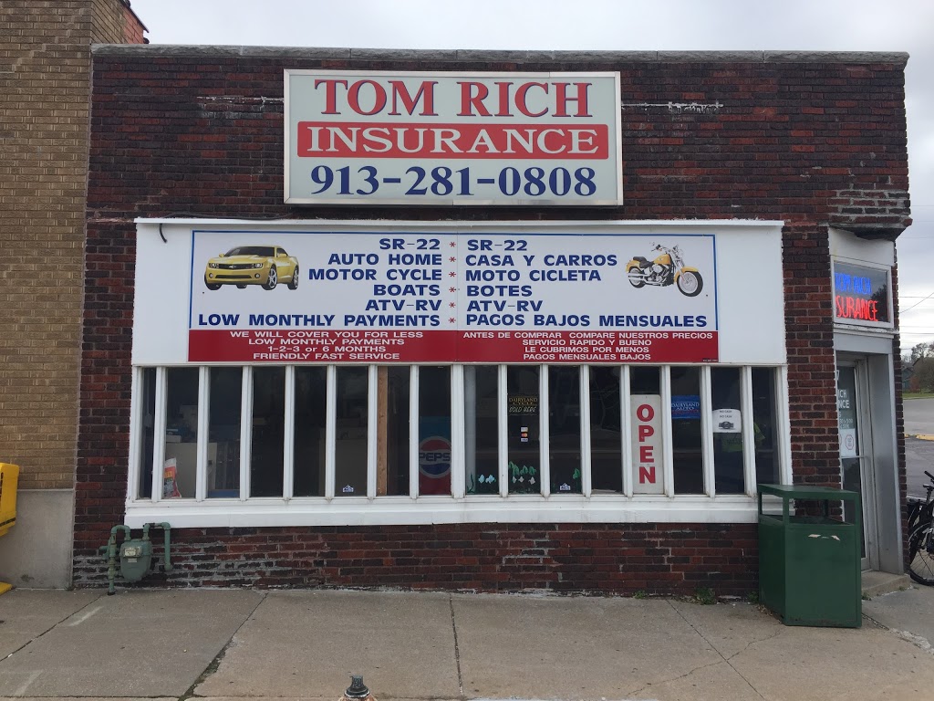 Tom Rich Insurance | 1057 Minnesota Ave, Kansas City, KS 66101, USA | Phone: (913) 281-0808