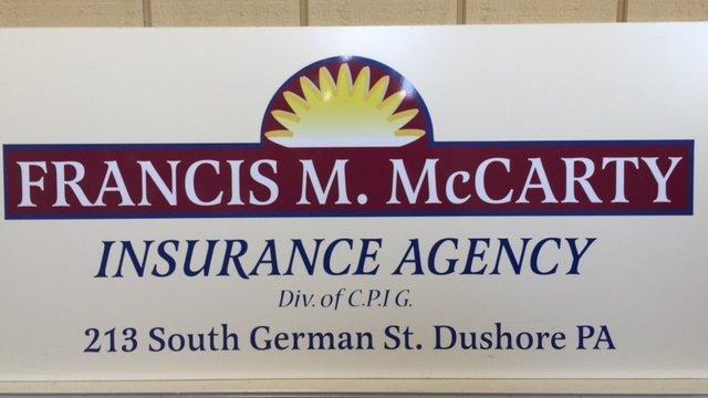 McCarty FM Insurance Agency | 213 S. German St., Dushore, PA 18614, USA | Phone: (570) 928-7013