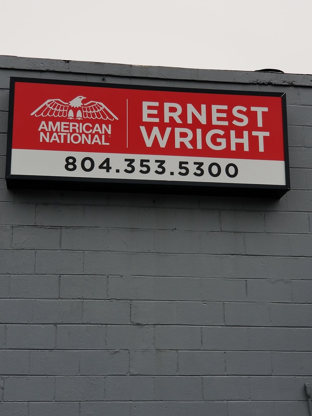 Ernest Wright - American National MLGA | 3545 W Cary St, Richmond, VA 23221, USA | Phone: (804) 353-5300