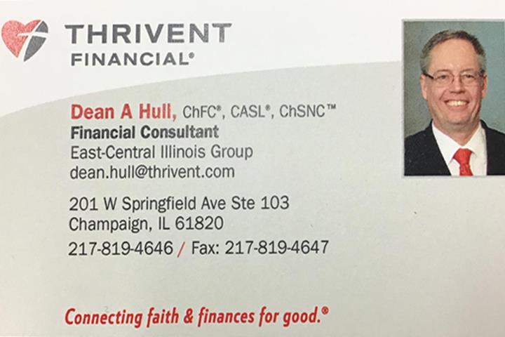 Thrivent Financial - Greater Dane Financial Team | 248 W Main St, Stoughton, WI 53589, USA | Phone: (608) 873-0550