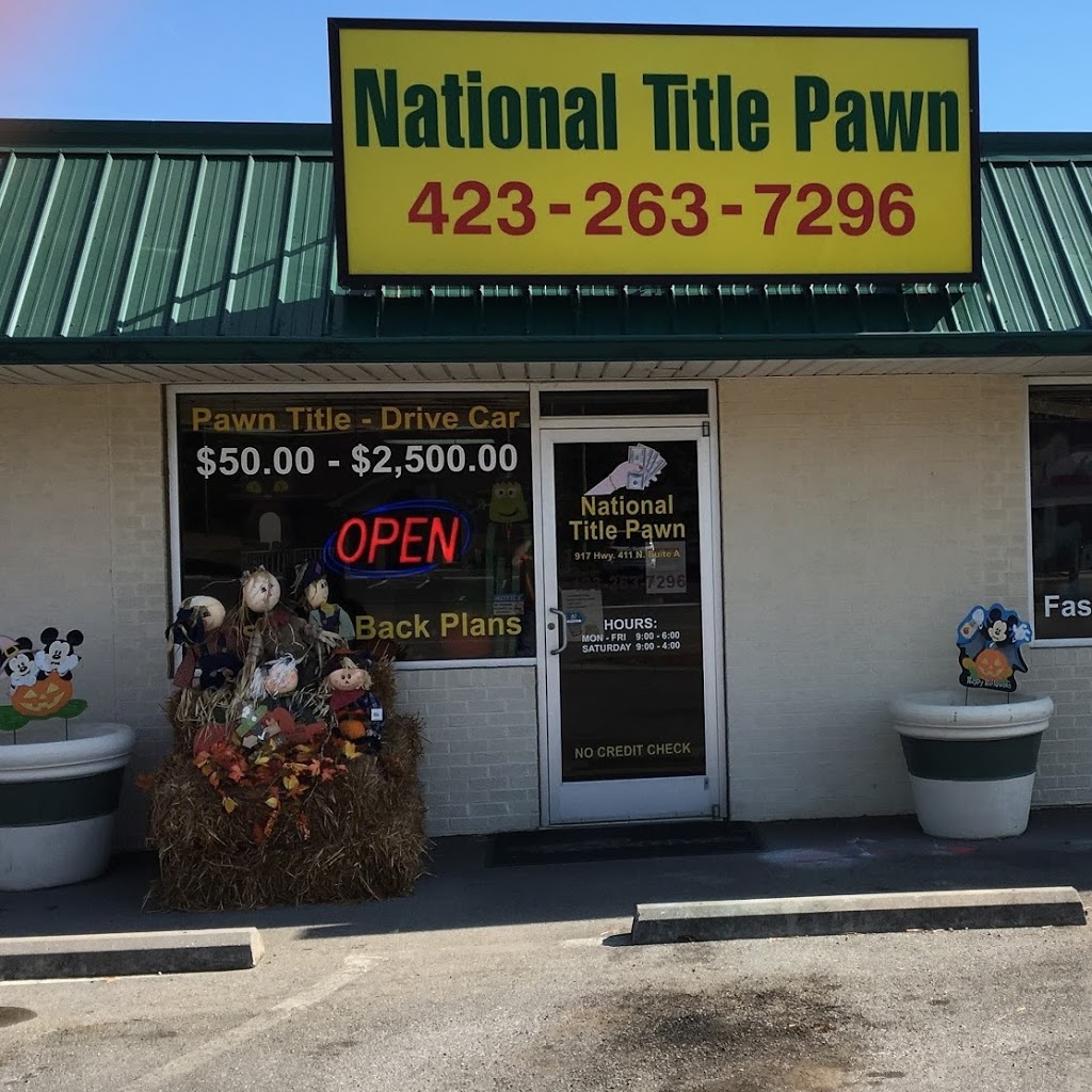 National Title Pawn of Etowah | 917 US-411, Etowah, TN 37331, USA | Phone: (423) 263-7296