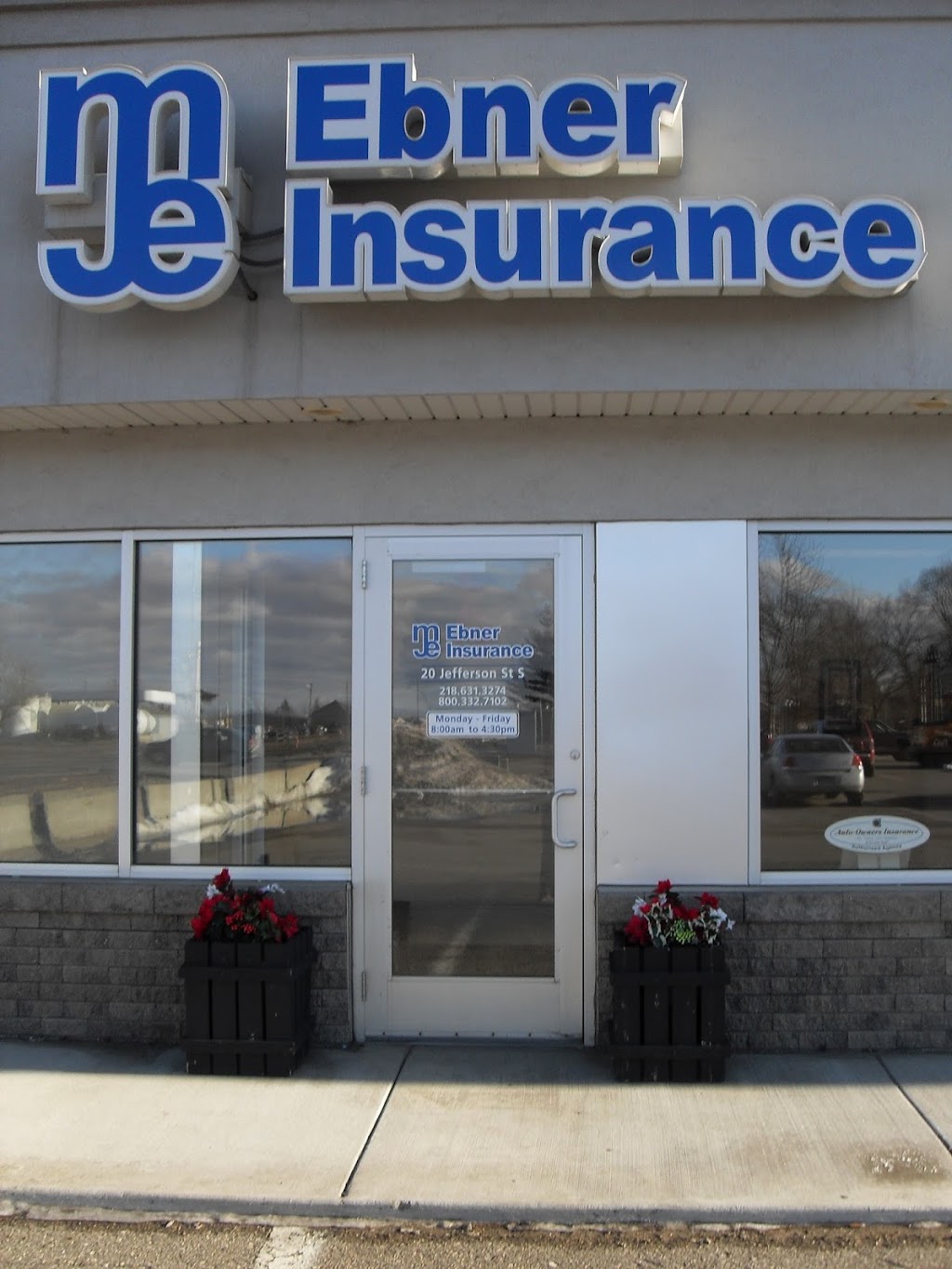 Ebner Insurance | 20 Jefferson St S, Wadena, MN 56482, USA | Phone: (218) 631-3274