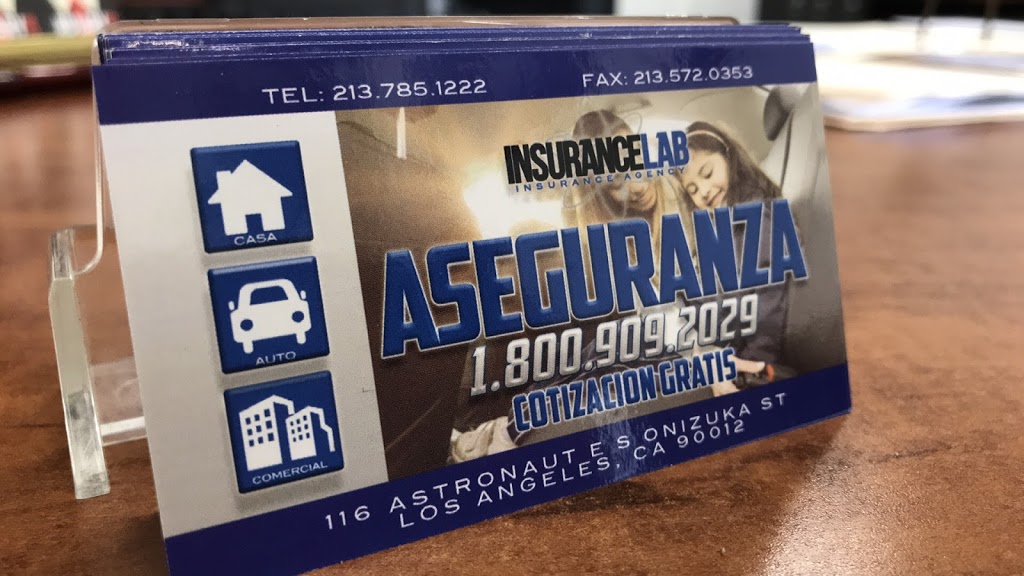 Insurance Lab Insurance Agency, Inc. | 116 Astronaut Ellison S Onizuka St, Los Angeles, CA 90012, USA | Phone: (800) 909-2029