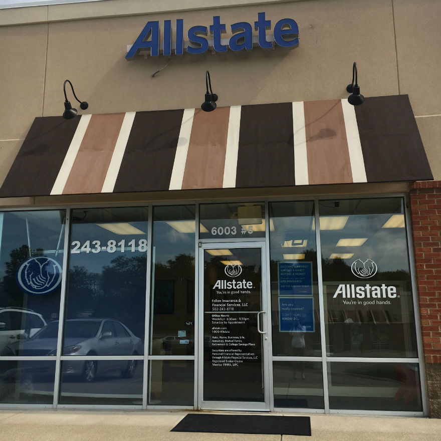 Bryan Fallon: Allstate Insurance | 6003 Pleasant Colony Court Ste 5, Crestwood, KY 40014, USA | Phone: (502) 243-8118