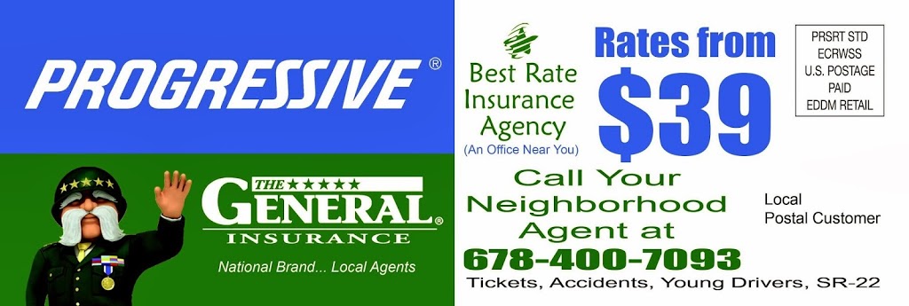 Best Rate Insurance | 3416 Old Atlanta Hwy, Snellville, GA 30039, USA | Phone: (678) 400-7093