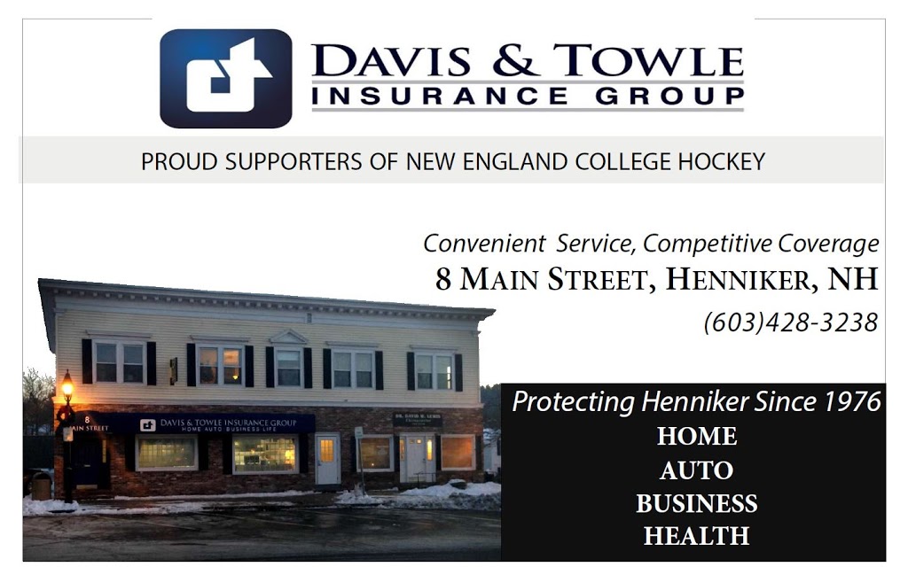 Davis & Towle Insurance Group | 8 Main St, Henniker, NH 03242, USA | Phone: (603) 428-3238