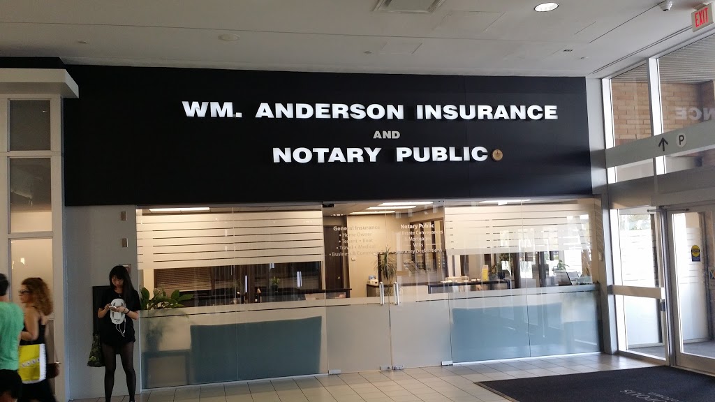 Wm Anderson Insurance & Notary Public | 4820 Kingsway #252, Burnaby, BC V5H 4P1, Canada | Phone: (604) 434-2484