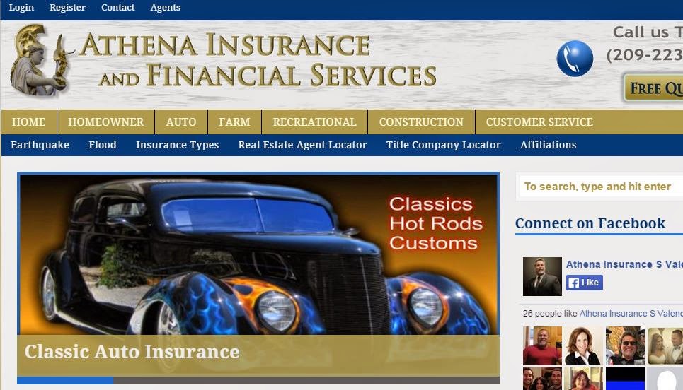 Athena Insurance & Financial Services | 205 Court St, Jackson, CA 95642, USA | Phone: (209) 223-1870