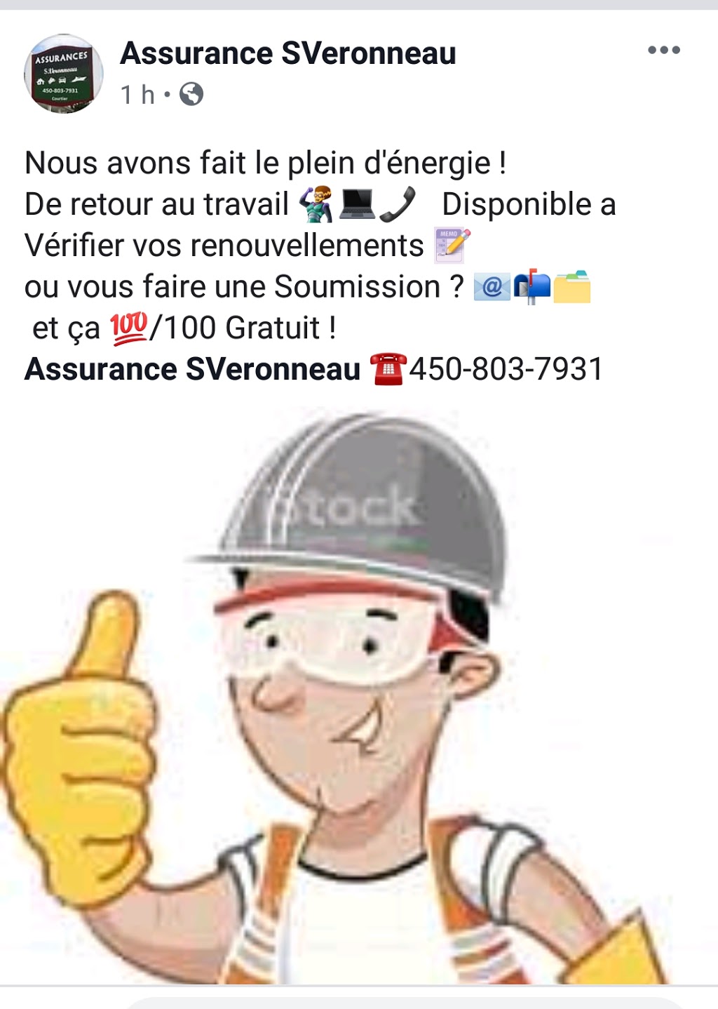 Assurance SVeronneau | 3888 Rue Queen, Rawdon, QC J0K 1S0, Canada | Phone: (450) 803-7931