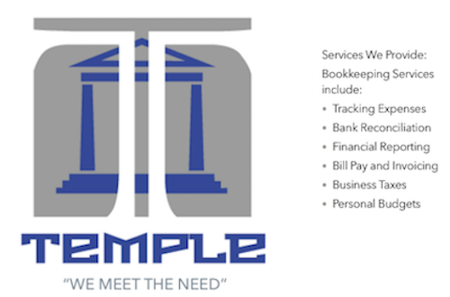 Temple Bookkeeping and Insurance | 7249 Bridgeview Dr, Wesley Chapel, FL 33545, USA | Phone: (813) 756-8630