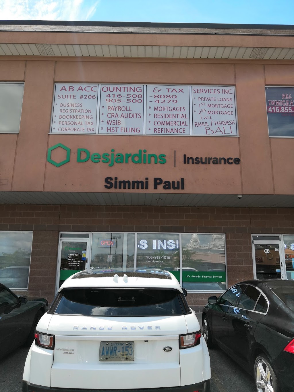 Simmi Paul Desjardins Insurance Agent | 4515 Ebenezer Rd #106, Brampton, ON L6P 2K7, Canada | Phone: (905) 913-1016