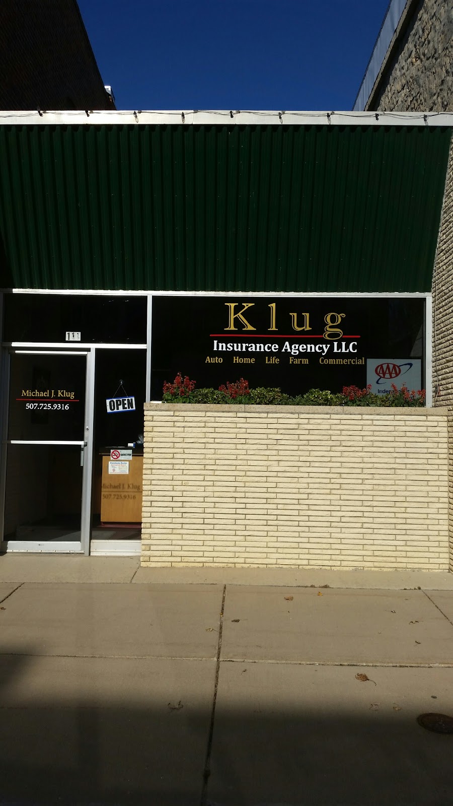 Klug Insurance Agency, LLC | 111 E Main St, Caledonia, MN 55921, USA | Phone: (507) 725-9316