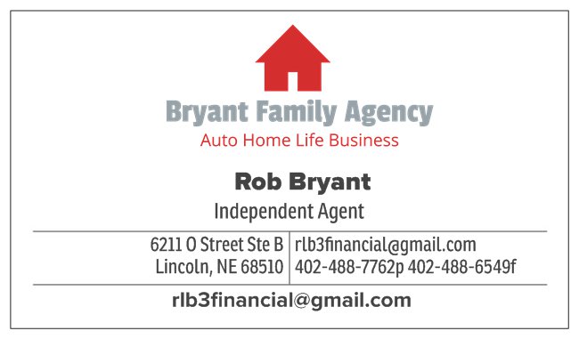 Bryant Family Agency | 6211 O St Ste A, Lincoln, NE 68510, USA | Phone: (402) 488-7762