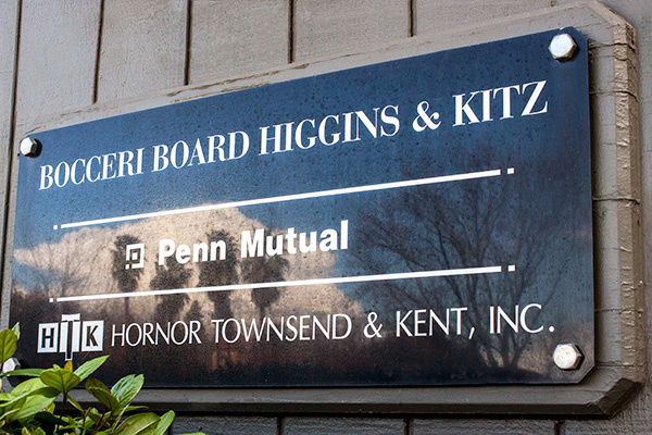 Bocceri, Board, Higgins, and Kitz, the Penn Mutual | 2100 Northrop Ave # 600, Sacramento, CA 95825, USA | Phone: (916) 929-1020