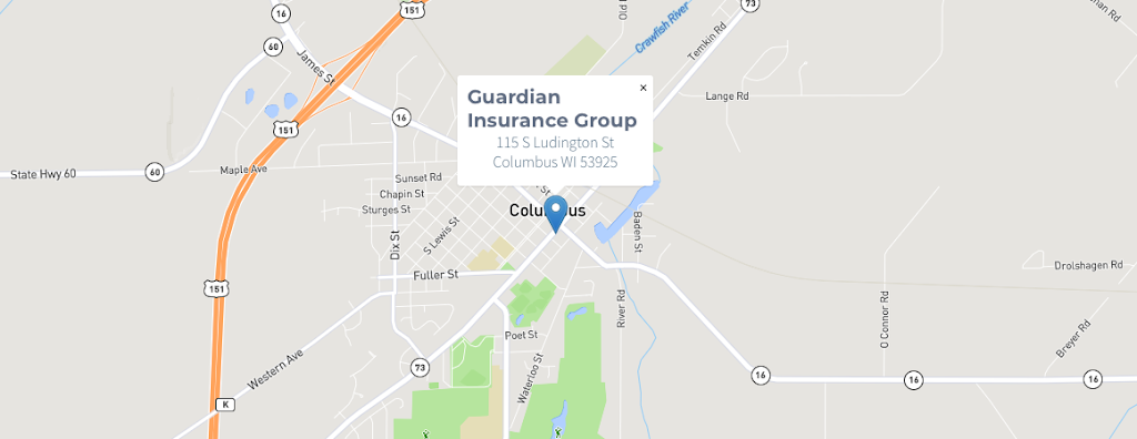 The Guardian Insurance Group, LLC | 115 S Ludington St, Columbus, WI 53925, USA | Phone: (920) 626-2400