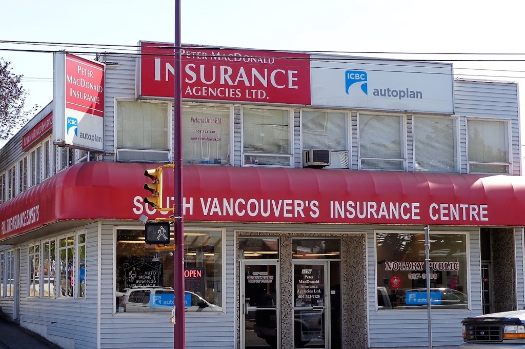 Peter Mac Donald Insurance Ltd | 5606 Victoria Dr, Vancouver, BC V5P 3W4, Canada | Phone: (604) 321-9125