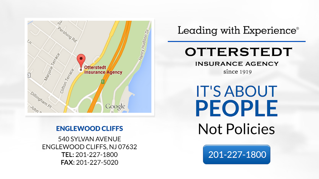 Otterstedt Insurance Agency | 540 Sylvan Ave, Englewood Cliffs, NJ 07632, USA | Phone: (201) 227-1800