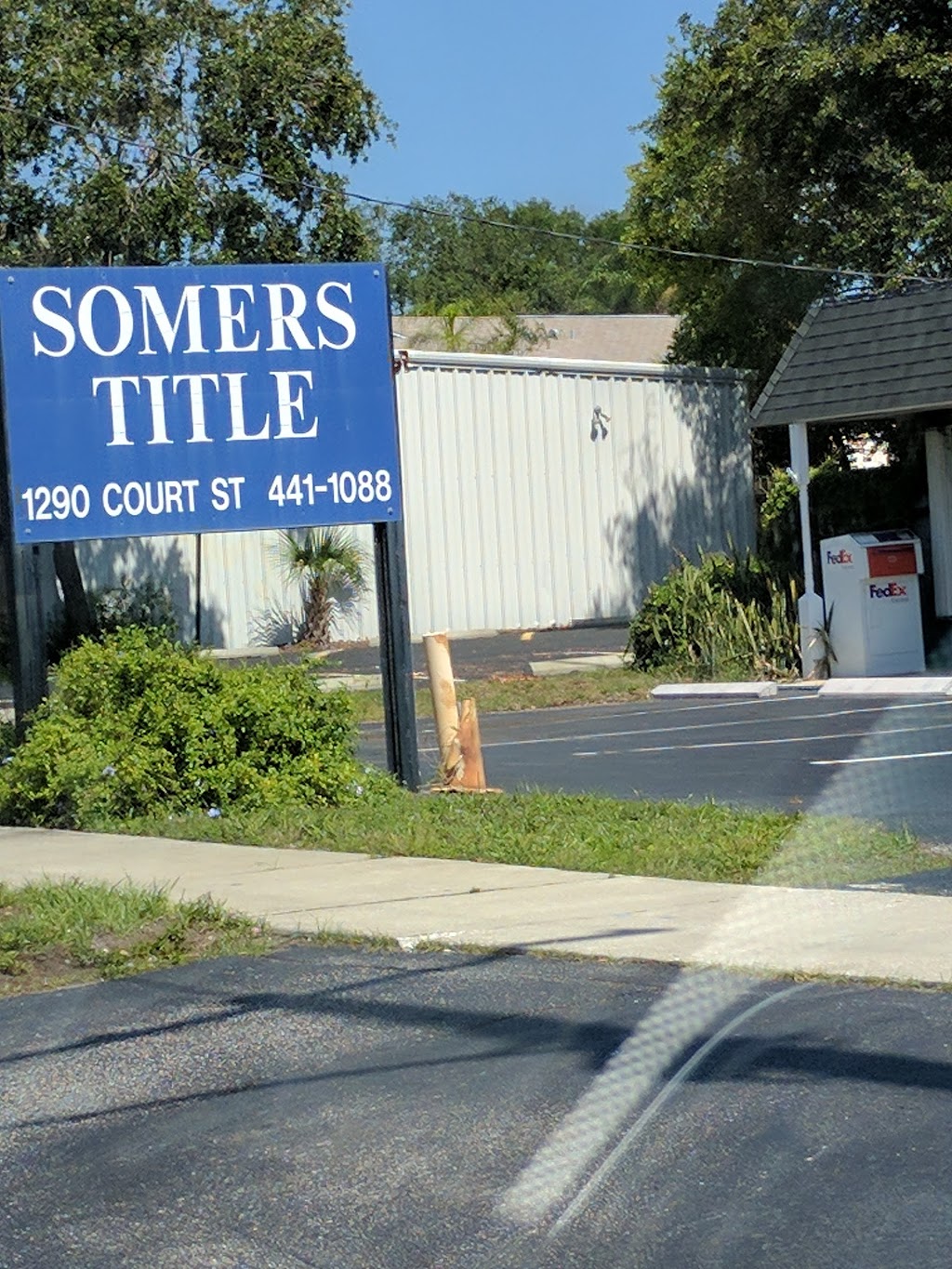 Somers Title Co | 1290 Court St, Clearwater, FL 33756, USA | Phone: (727) 441-1088