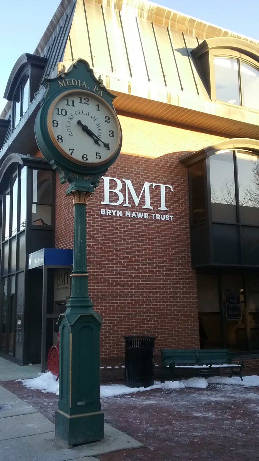 Bryn Mawr Trust | 22 W State St, Media, PA 19063, USA | Phone: (610) 565-6210