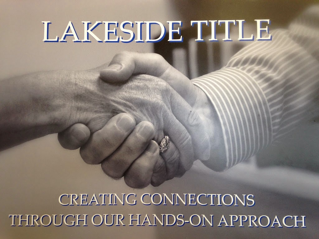 Lakeside Title LLC | 102 S Mitchell St # B, Cadillac, MI 49601, USA | Phone: (231) 775-1148