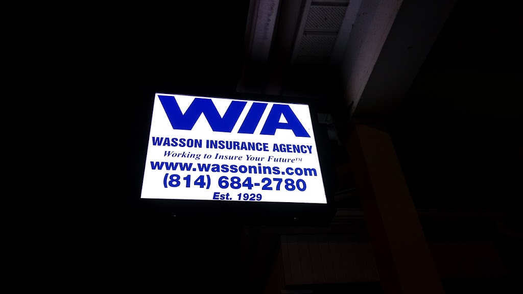 Wasson Insurance Agency | 1057-59 Logan Ave, Tyrone, PA 16686, USA | Phone: (814) 684-2780