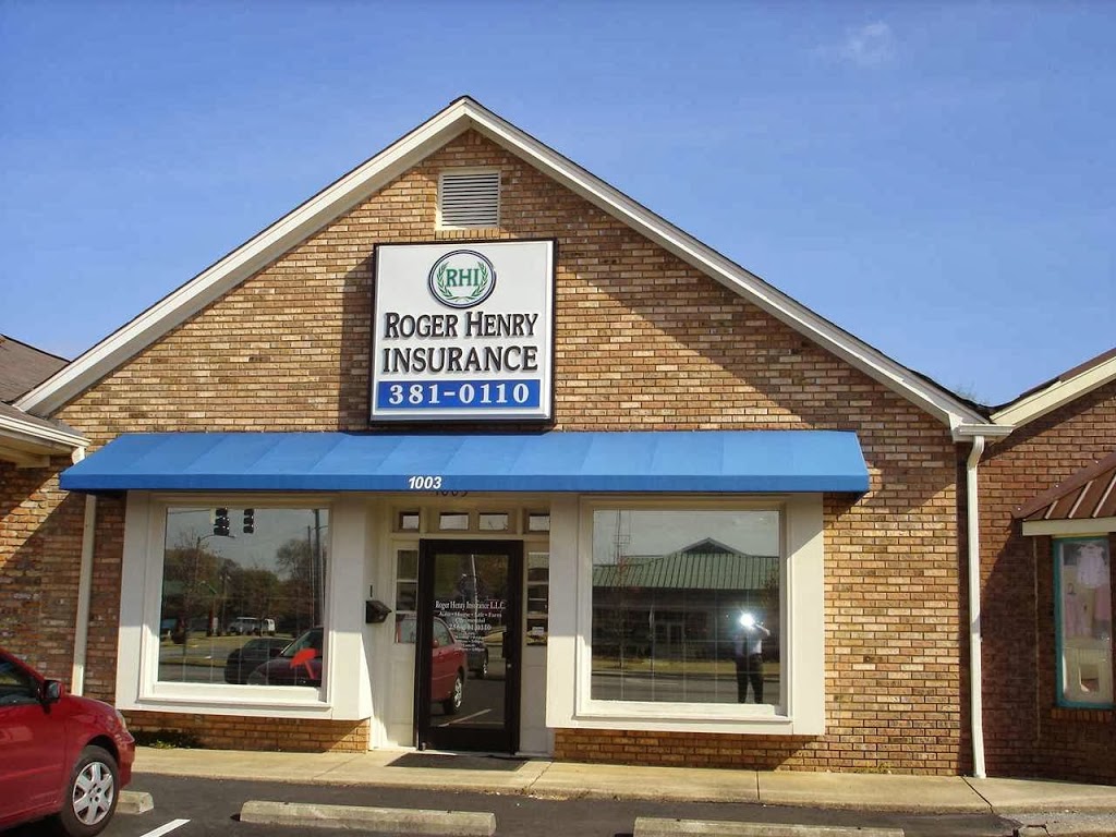 Roger Henry Insurance | 1003 Avalon Ave, Muscle Shoals, AL 35661, USA | Phone: (256) 381-0110