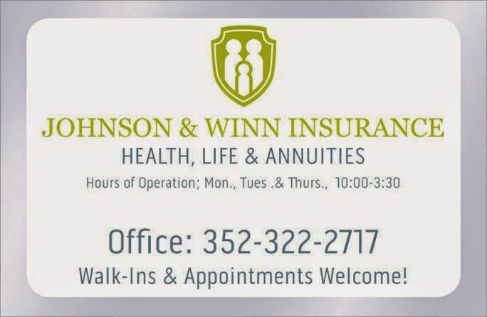 Johnson and Winn Insurance | 20093 E Pennsylvania Ave #1, Dunnellon, FL 34432, USA | Phone: (352) 322-2717