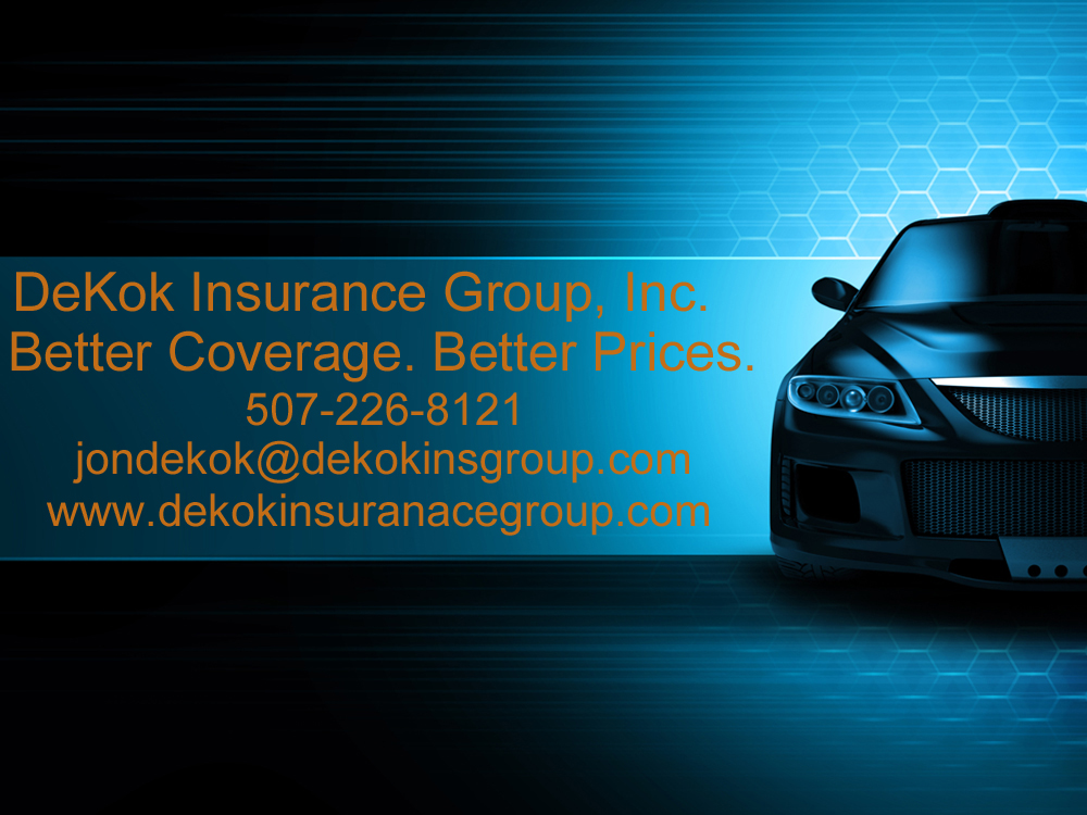 Dekok Insurance Group Inc | 1027 7th St NW #208, Rochester, MN 55901, USA | Phone: (507) 226-8121