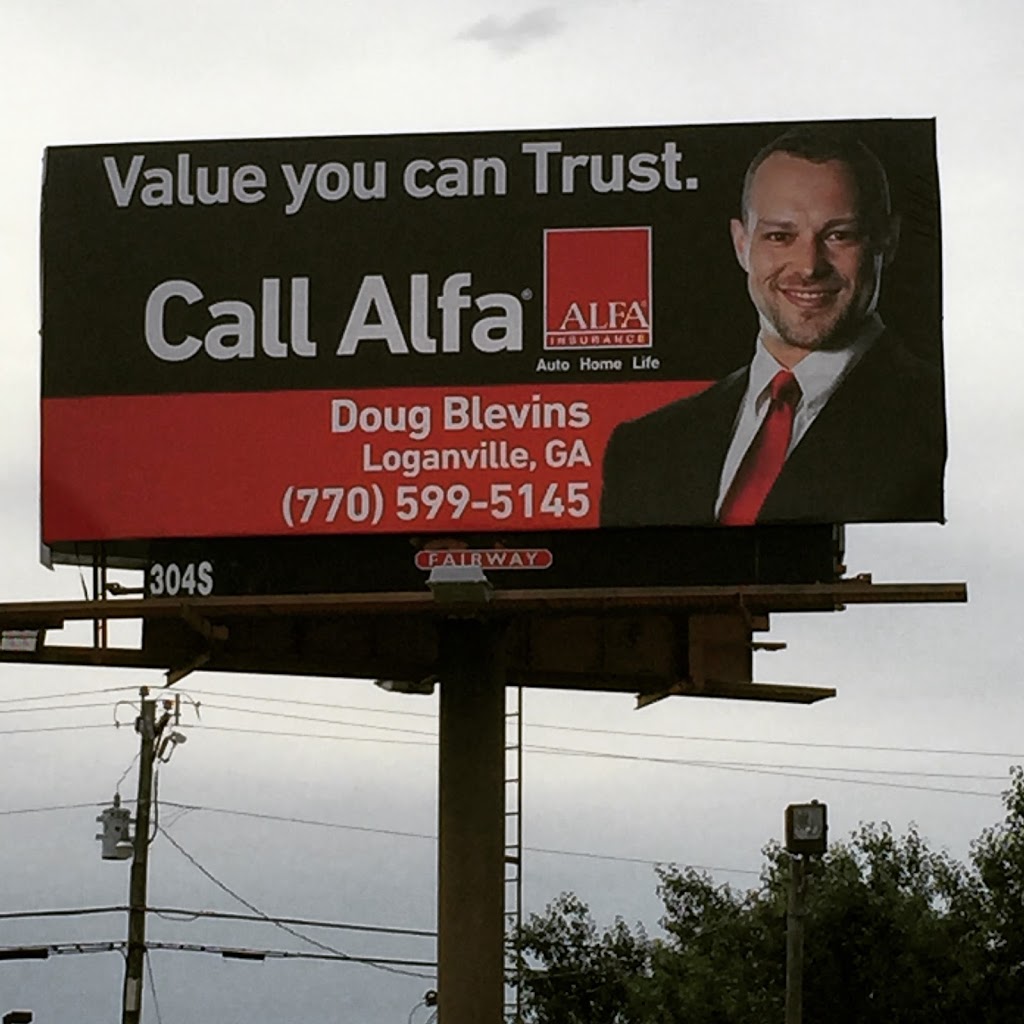 Alfa Insurance - Doug Blevins Agency | 7718 Hampton Pl, Loganville, GA 30052, USA | Phone: (770) 599-5145