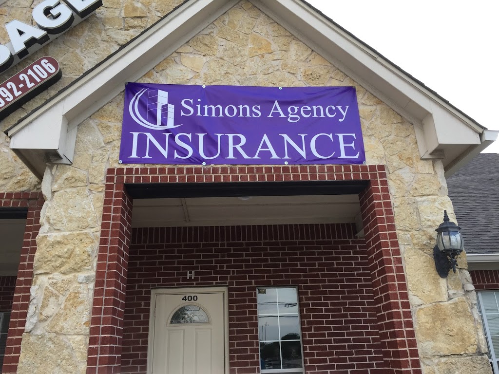 Simons Agency LLC | 7632 Parkview Drive, Watauga, TX 76148, USA | Phone: (817) 479-6358