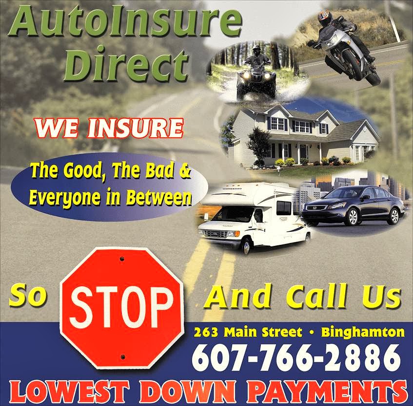 Auto Insure Direct | 263 Main St, Binghamton, NY 13905, USA | Phone: (607) 766-2886