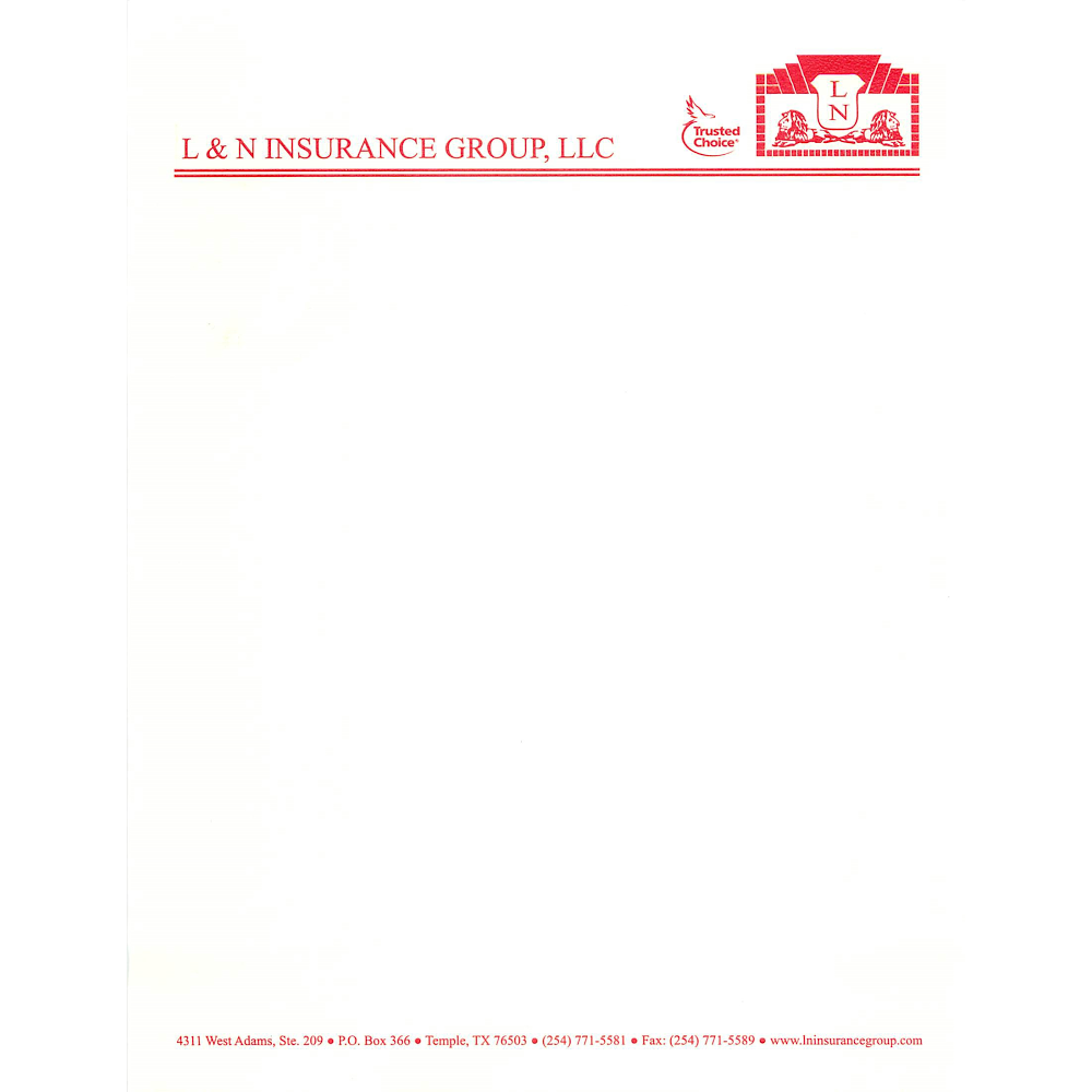 L & N Insurance | 4311 W Adams Ave Suite 209, Temple, TX 76504, USA | Phone: (254) 771-5581