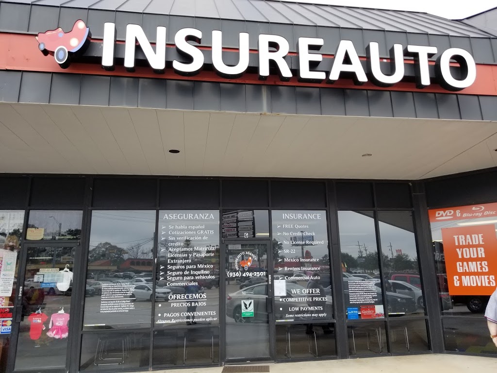 InsureAuto Agency | 1108 N Loop 336 W, G, Conroe, TX 77301, USA | Phone: (936) 494-2501