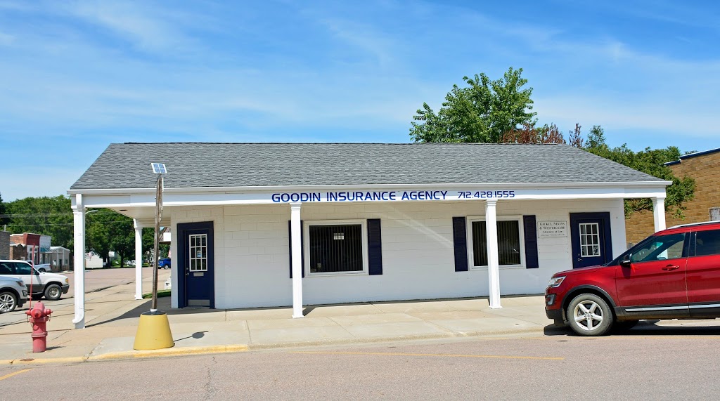 Goodin Insurance Agency | 400 Evans St, Sloan, IA 51055, USA | Phone: (712) 428-1555