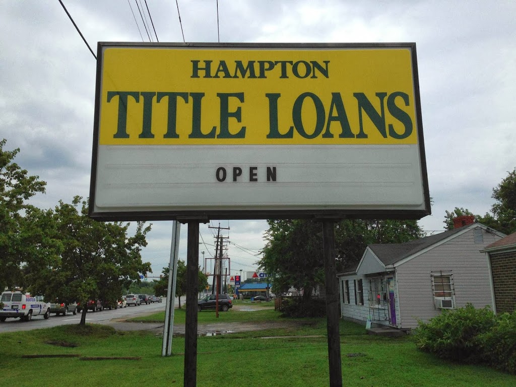 Hampton Car Title Loans | 108 W Mercury Blvd, Hampton, VA 23669, USA | Phone: (757) 224-0883