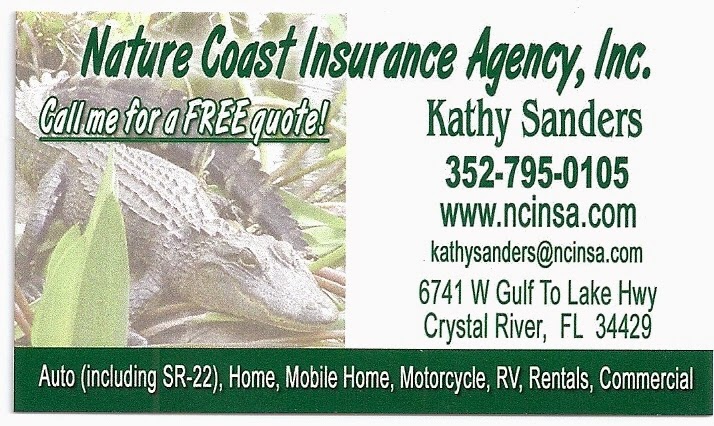 Nature Coast Insurance Agency Inc | 213 S Apopka Ave, Inverness, FL 34452, USA | Phone: (352) 341-0040