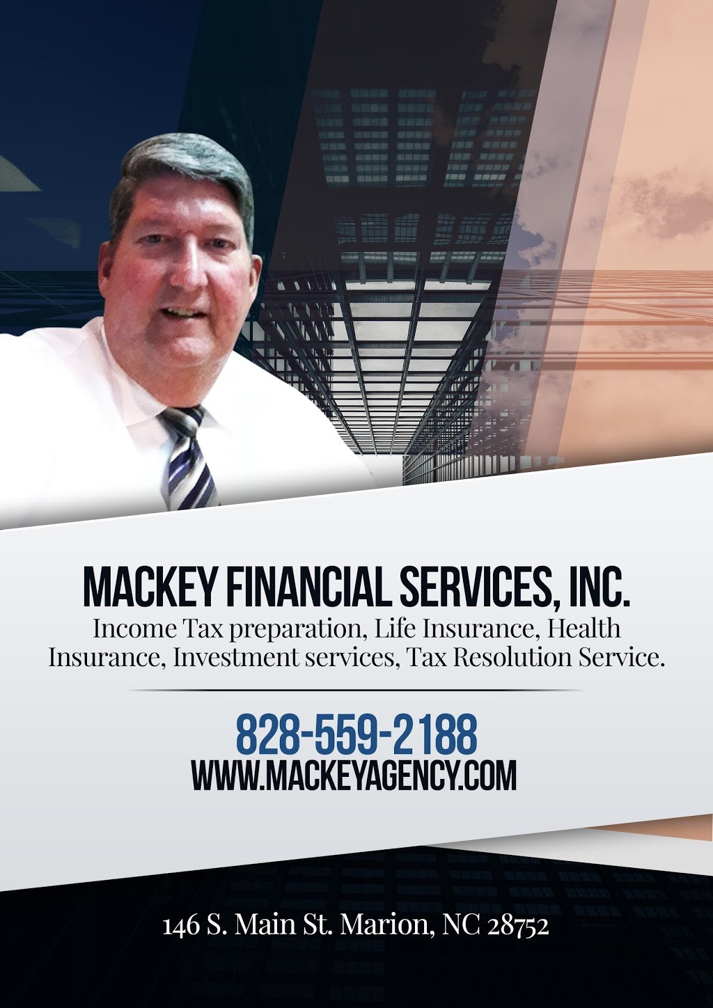 Mackey Tax & Financial Services, Inc. | 116 Bobcat Path, Marion, NC 28752, USA | Phone: (828) 351-7205