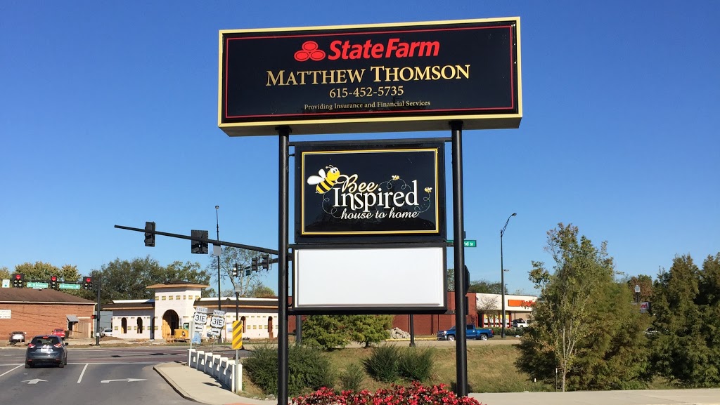 Matthew Thomson - State Farm Insurance Agent | 221 N Water Ave, Gallatin, TN 37066, USA | Phone: (615) 452-5735