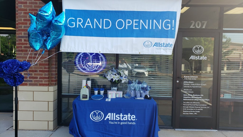 Allstate Insurance Agent: Karen Johnson Insurance Agency | 455 Glynn St S Ste 207, Fayetteville, GA 30214, USA | Phone: (770) 703-5582