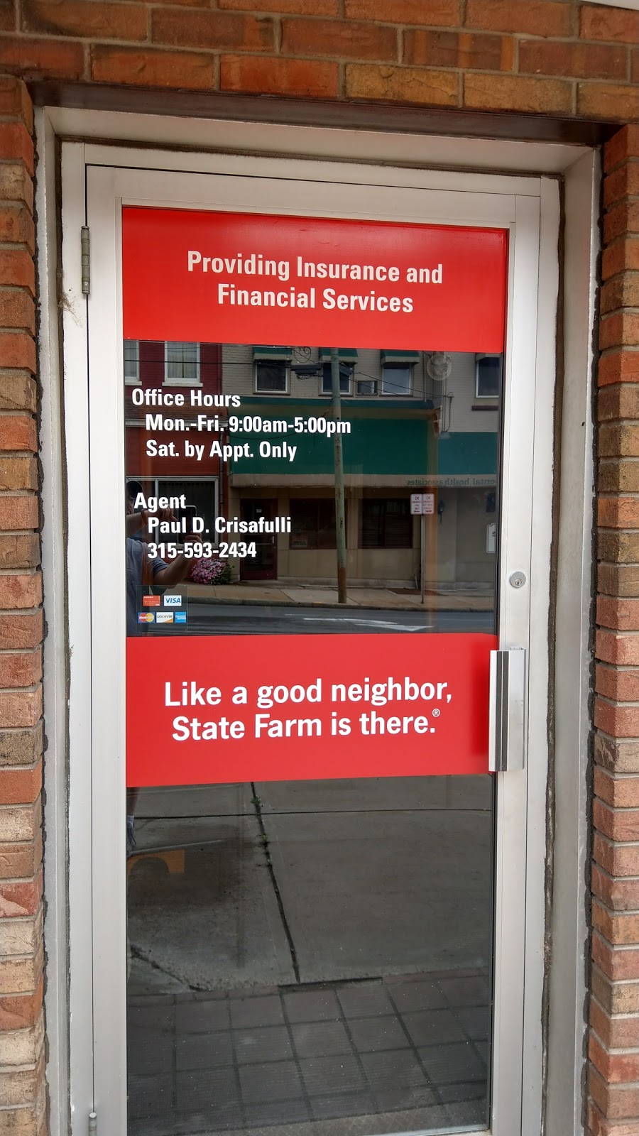 Paul Crisafulli - State Farm Insurance Agent | 210 Oneida St, Fulton, NY 13069, USA | Phone: (315) 593-2434