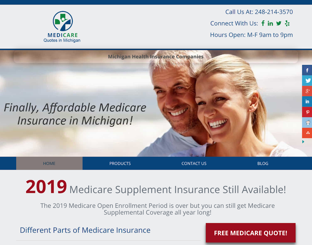 Medicare Quotes in Michigan | 2932 Augusta Dr, Commerce Charter Twp, MI 48382, USA | Phone: (248) 214-3570