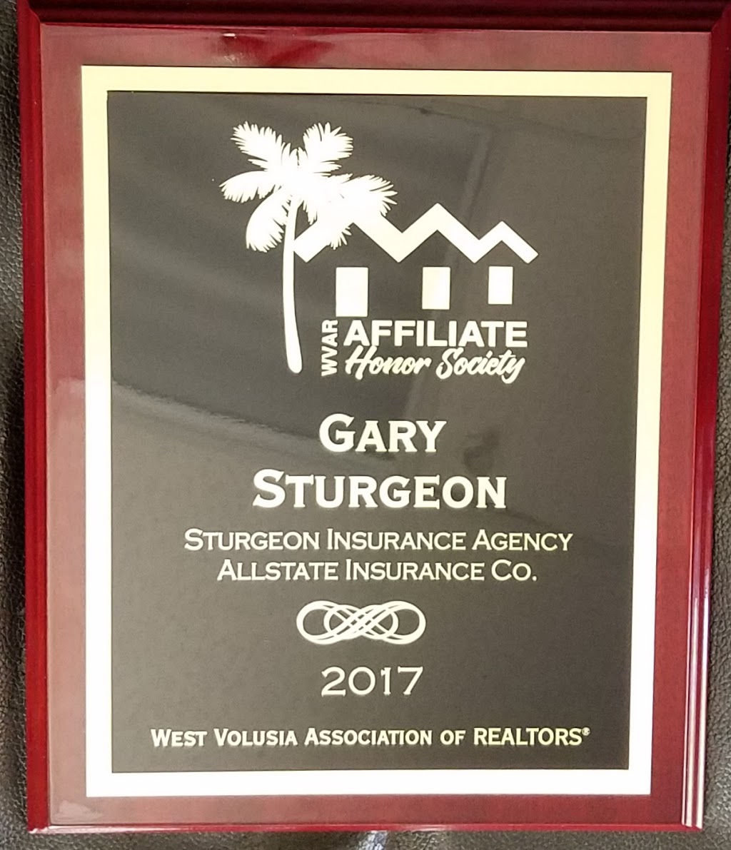 Gary Sturgeon: Allstate Insurance | 2955 Enterprise Rd Ste 110, DeBary, FL 32713, USA | Phone: (386) 668-2203